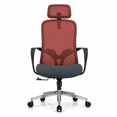 Ергономічне крісло Batterfly Red Grey Червоно-Сірий