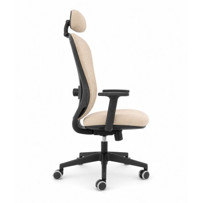 Ергономічне крісло Luna Beige Бежевий 