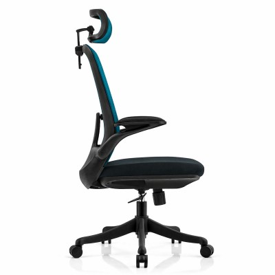 Ергономічне крісло Nicolo Blue Black Синьо-Чорний